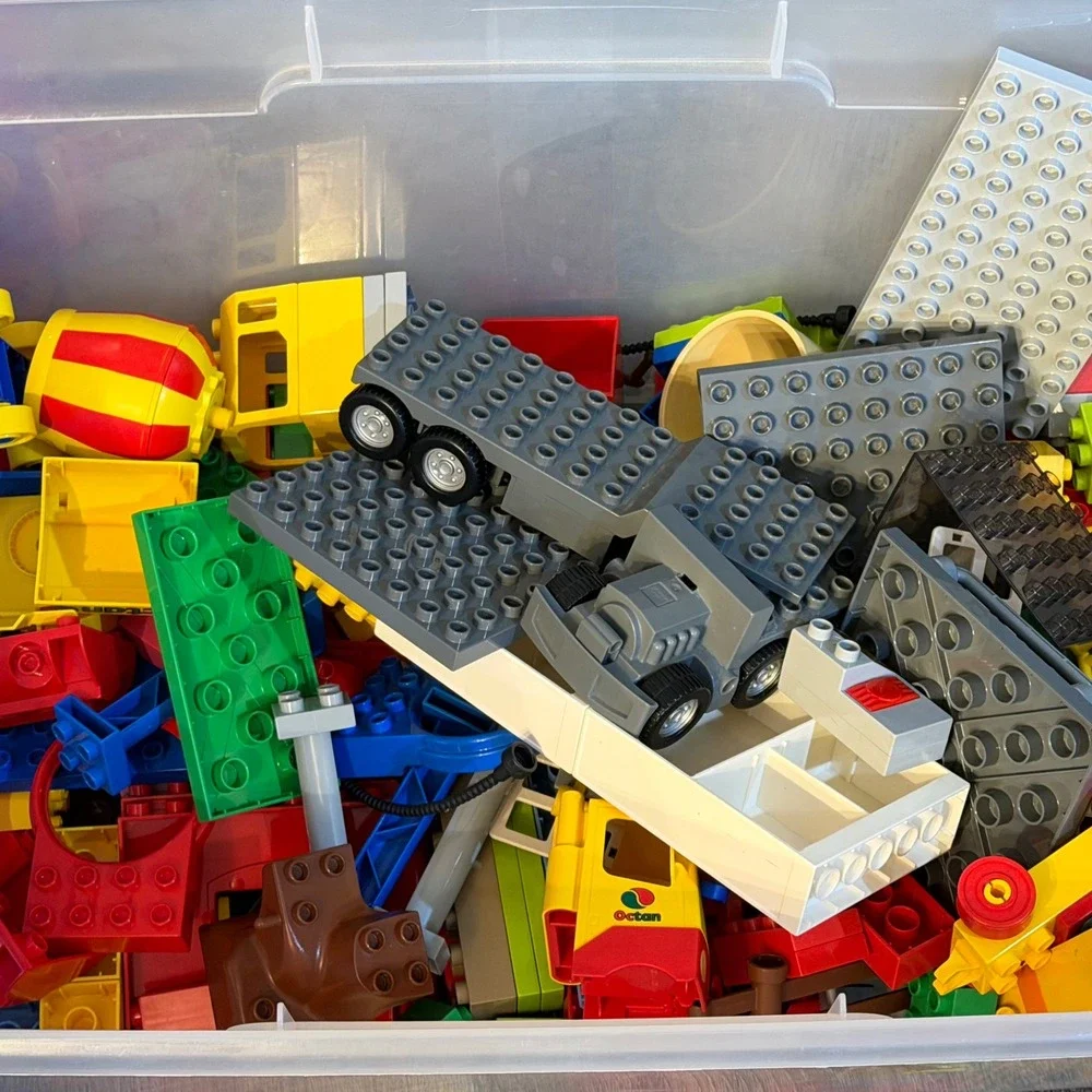 6 LB LEGO Lot Assorted Bricks Plates Vehicle Parts Octan Truck Pieces Mixed Toys